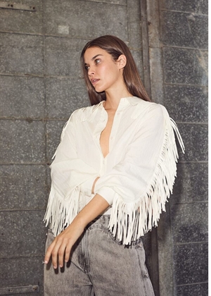 Fringe skjorte Off White HAUTE L\'AMITIÈ
